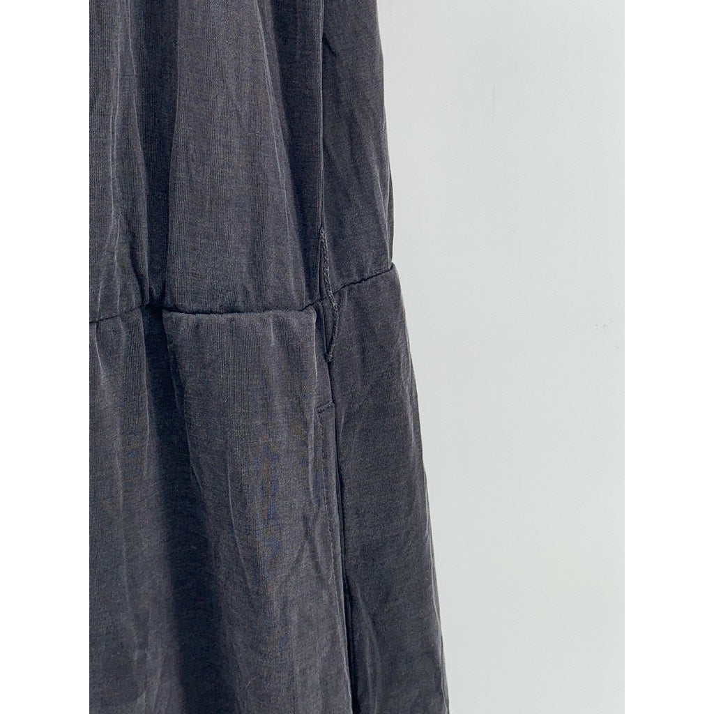 & OTHER STORIES Women's Black Tie Knot Sleeve Jumpsuit US 4