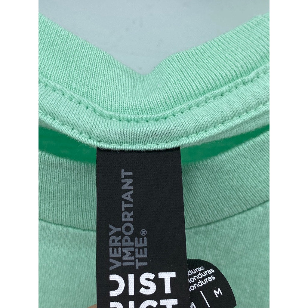 DISTRICT Men's Green Crewneck Big Apple Dodgeball Short Sleeve T-Shirt SZ M