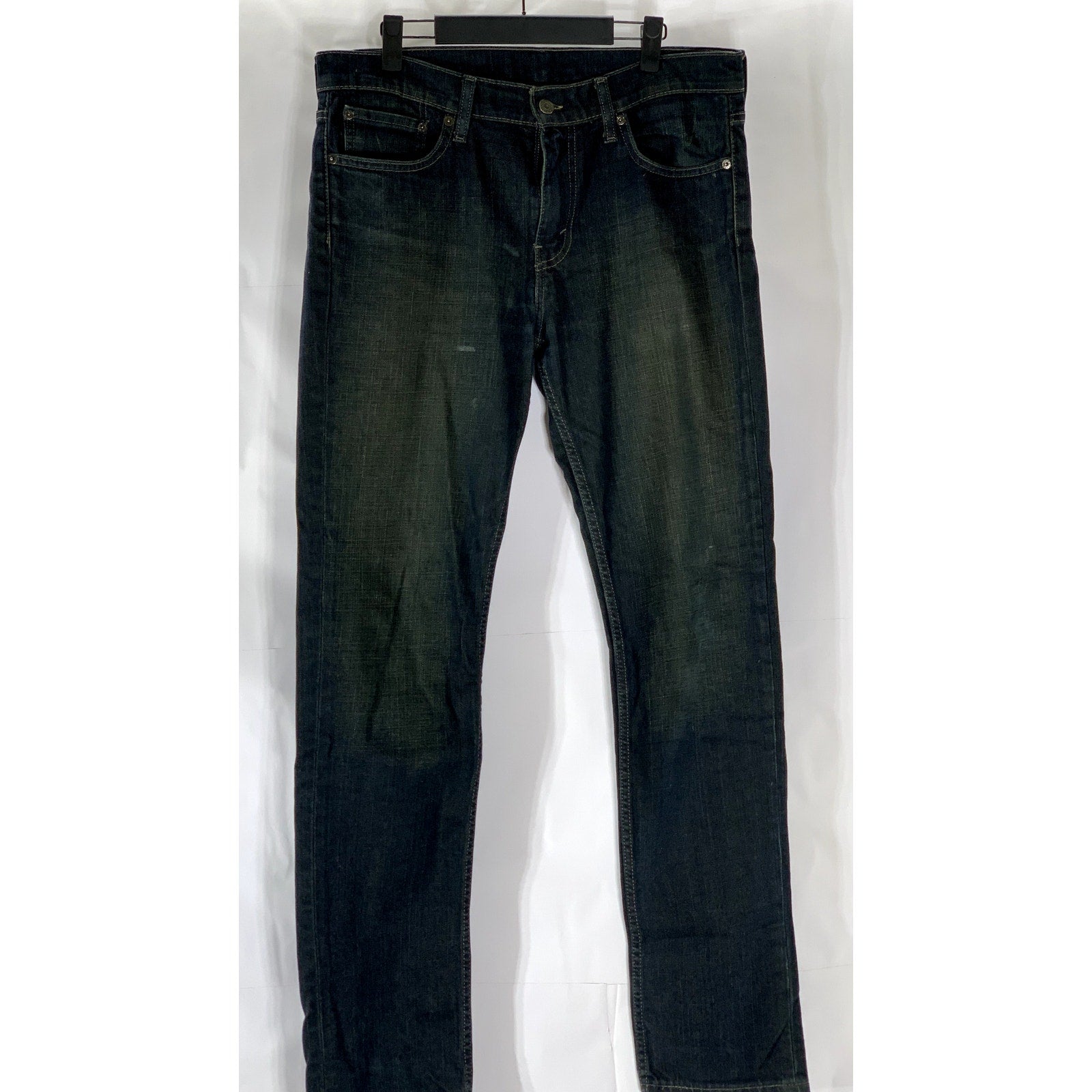 LEVI'S Men's Indigo Blue 511 Denim Slim-Fit Five-Pocket Jean SZ 33X34