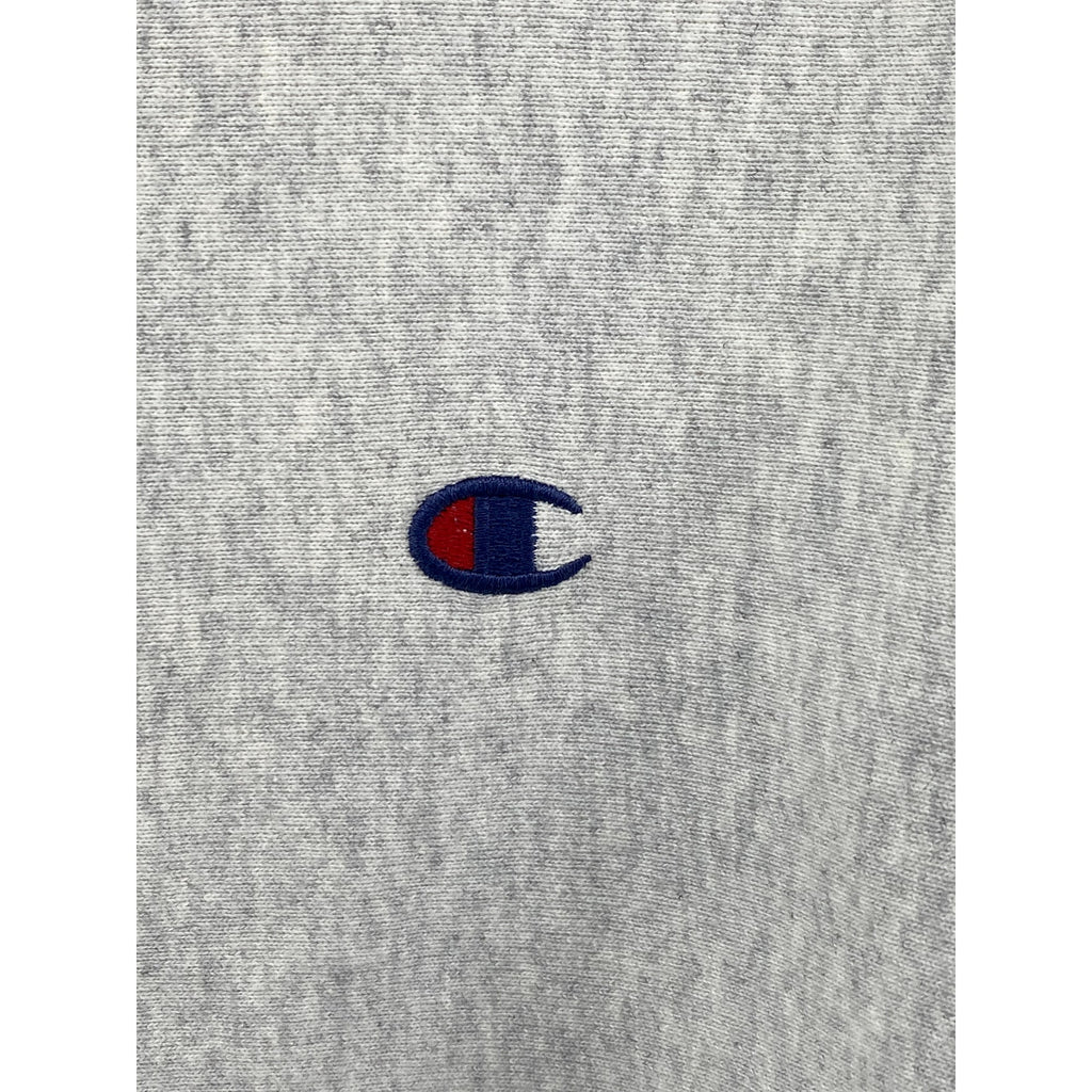 CHAMPION Men's Light Heather Gray Casual Crewneck Long Sleeve Sweatshirt SZ L