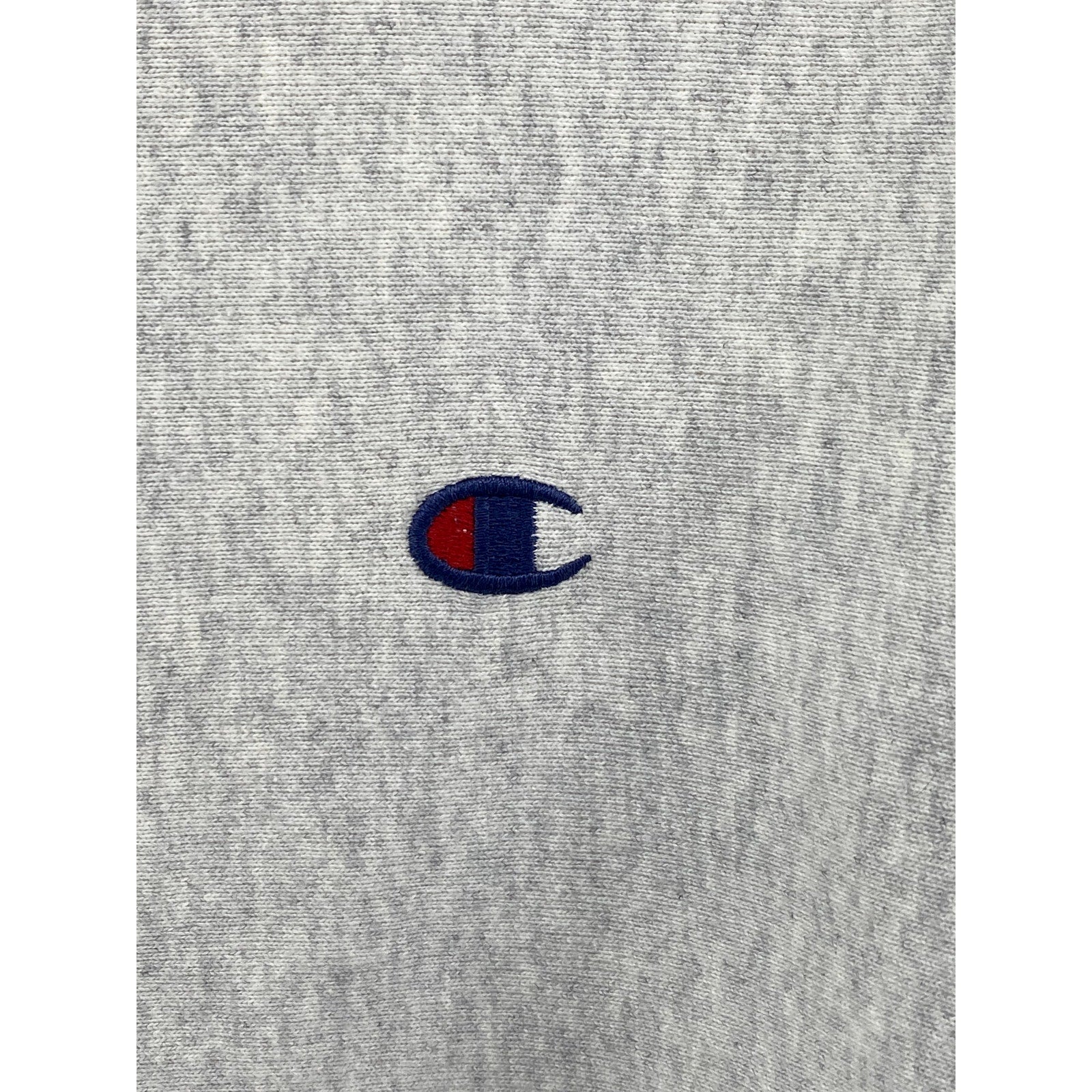 CHAMPION Men's Light Heather Gray Casual Crewneck Long Sleeve Sweatshirt SZ L