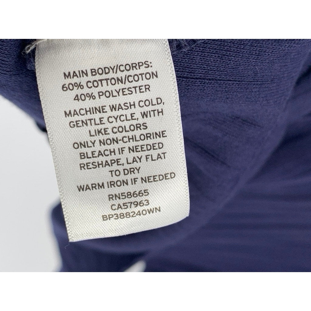 BP. Women's Plus Size Navy Maritime Long Sleeve V-Neck Top SZ 4X