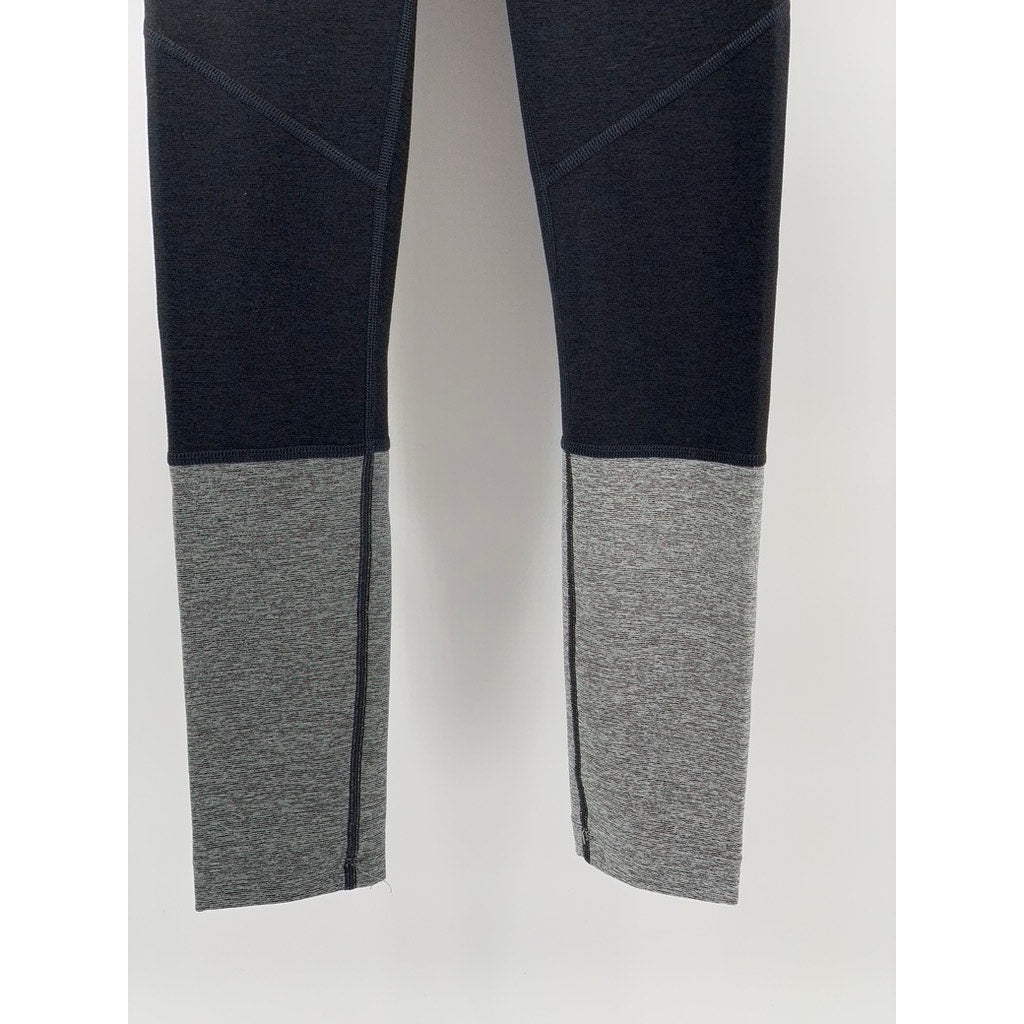 OUTDOOR VOICES Women's Gray Color-Block 7/8 Active Leggings SZ XS
