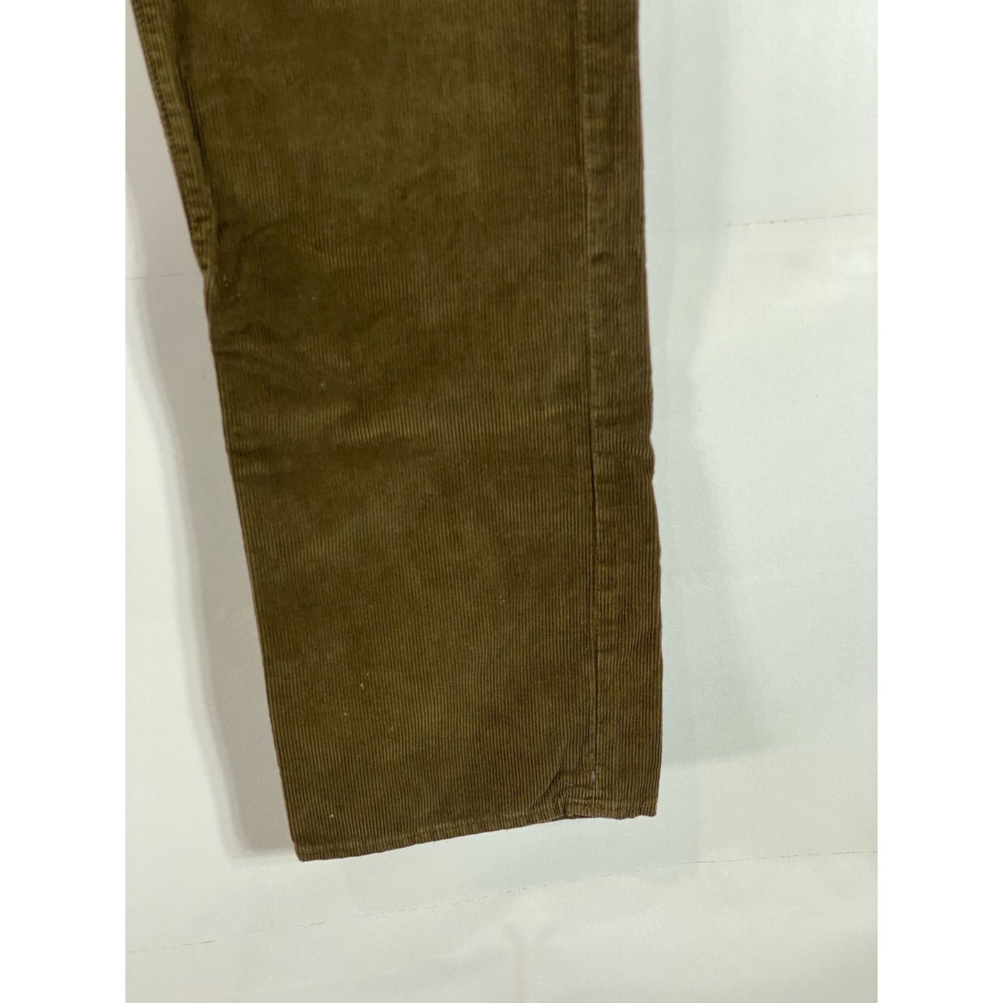 J. CREW Men's Brown Slim-Straight Corduroy Five-Pocket Pant SZ 33X32