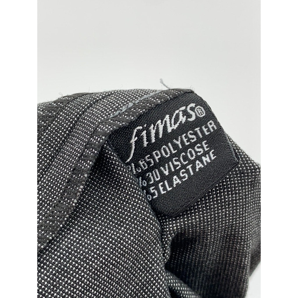 FIMAS Women's Charcoal Gray Straight Leg Pants SZ 42(US12)