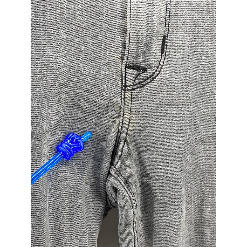 HUDSON Women's Light Gray Denim Super Skinny Midrise Natalie Jeans SZ 25