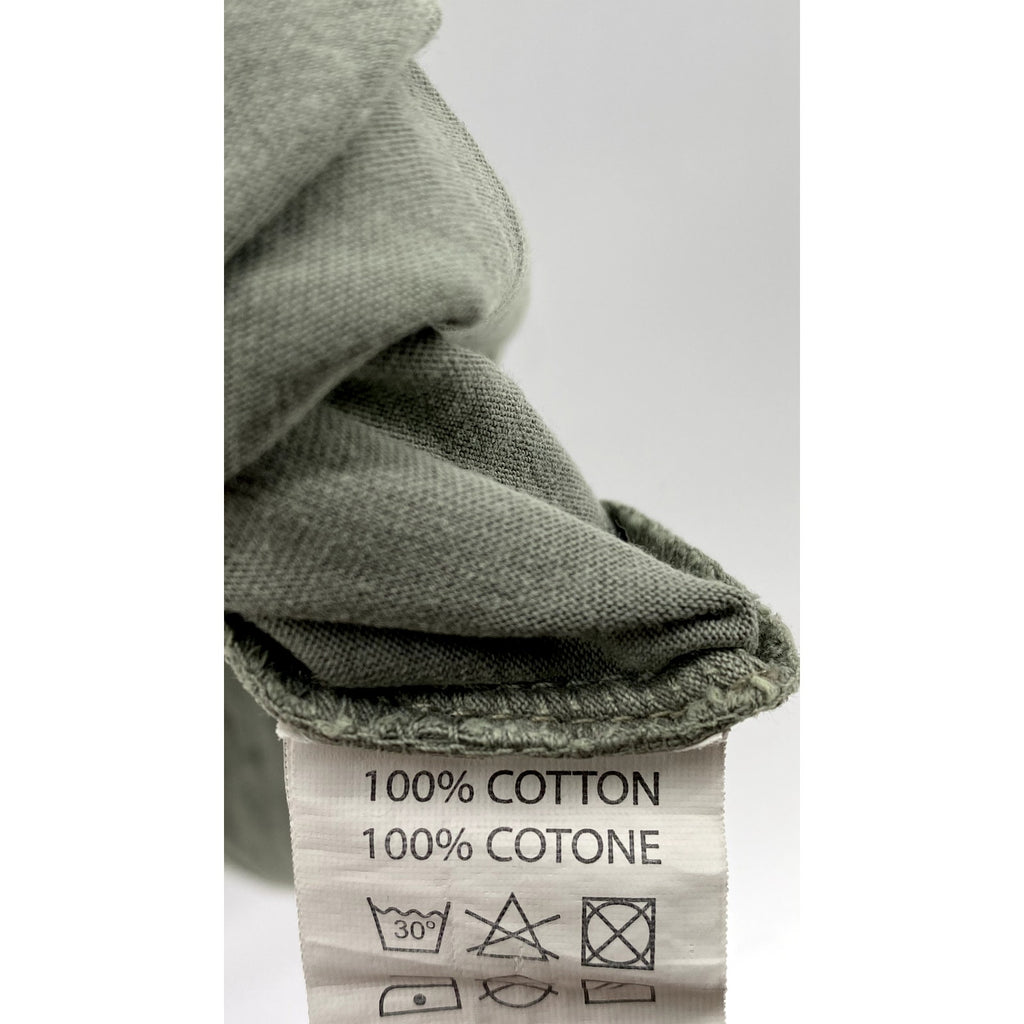 IMPURE Men's Olive Green Crewneck Short Sleeve Casual Cotton T-Shirt SZ L