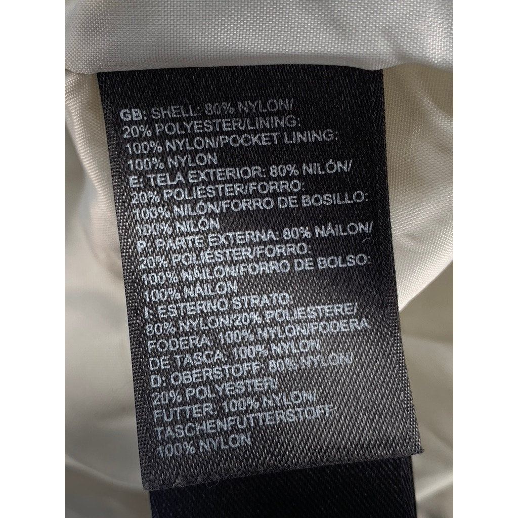THE NORTH FACE Women's Gray Double Closure Long Sleeve Hooded Trench Coat SZ M