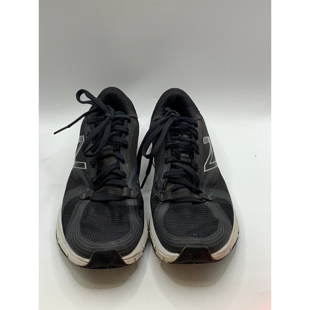 NEW BALANCE Men's Black-White CushDUO Mesh Sneakers SZ 8