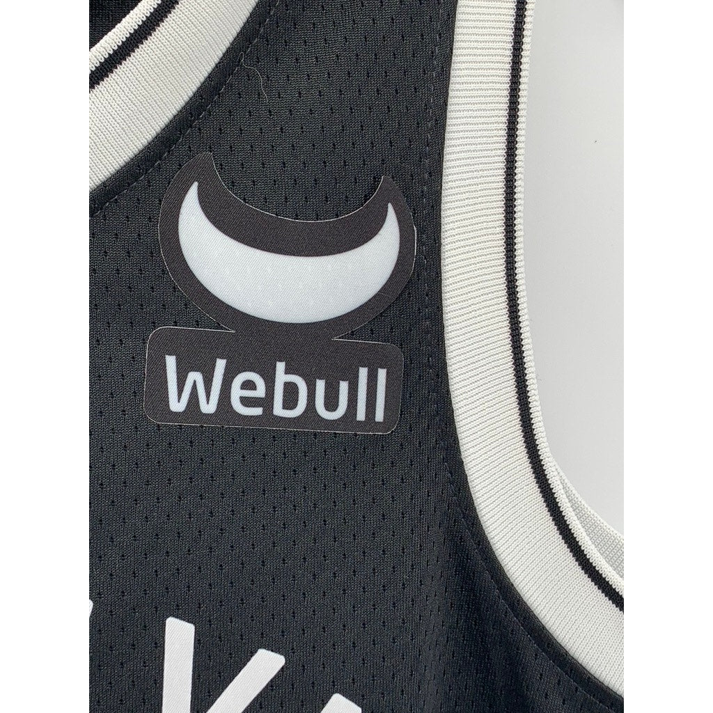 NIKE Black-White Swingman Mikal Bridges NBA Basketball Jersey SZ 40
