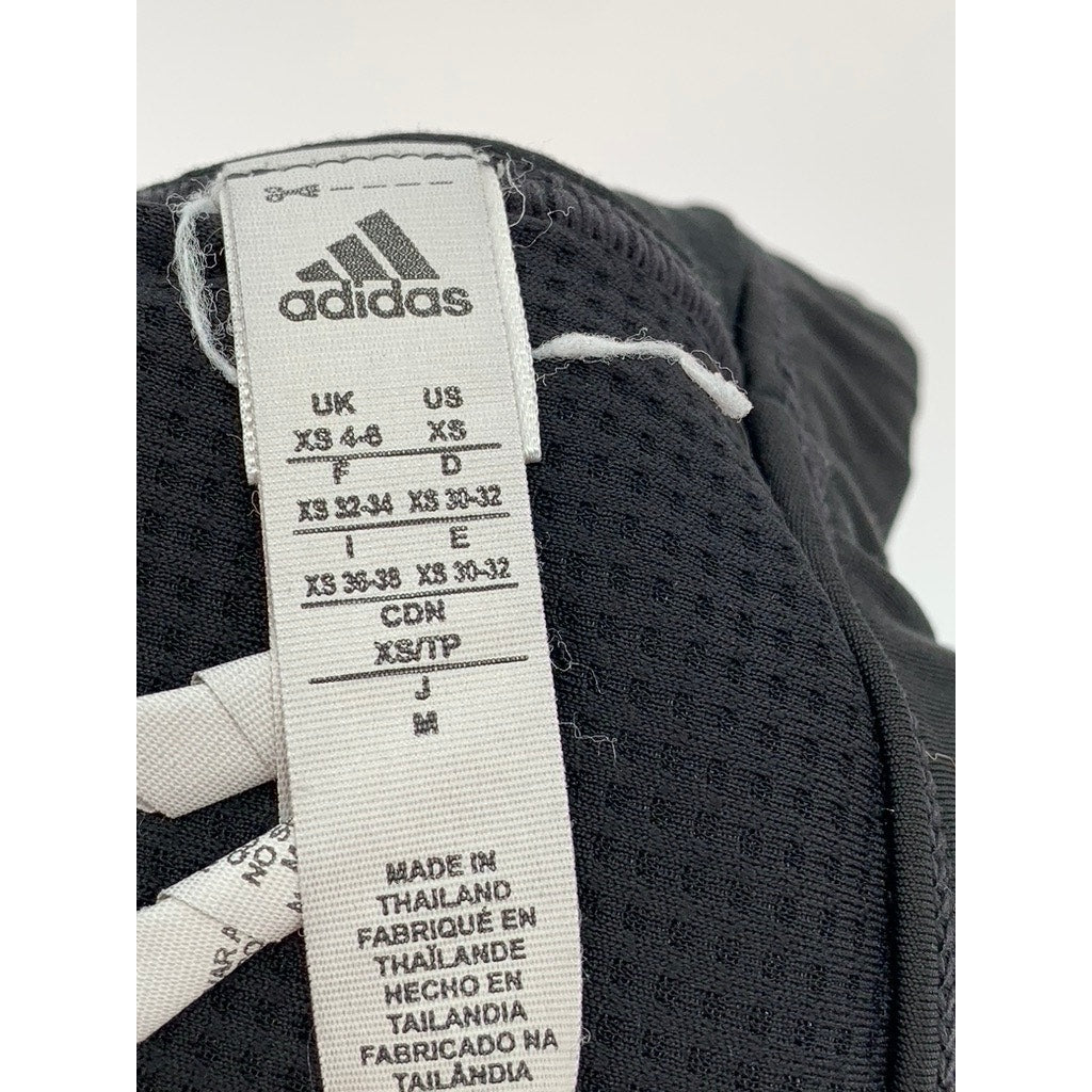 ADIDAS Women's Black Criss-Cross Back Sports Bra SZ XS