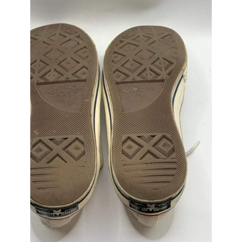 CONVERSE Unisex White Low-Top Sneakers SZ M9.5/W11.5