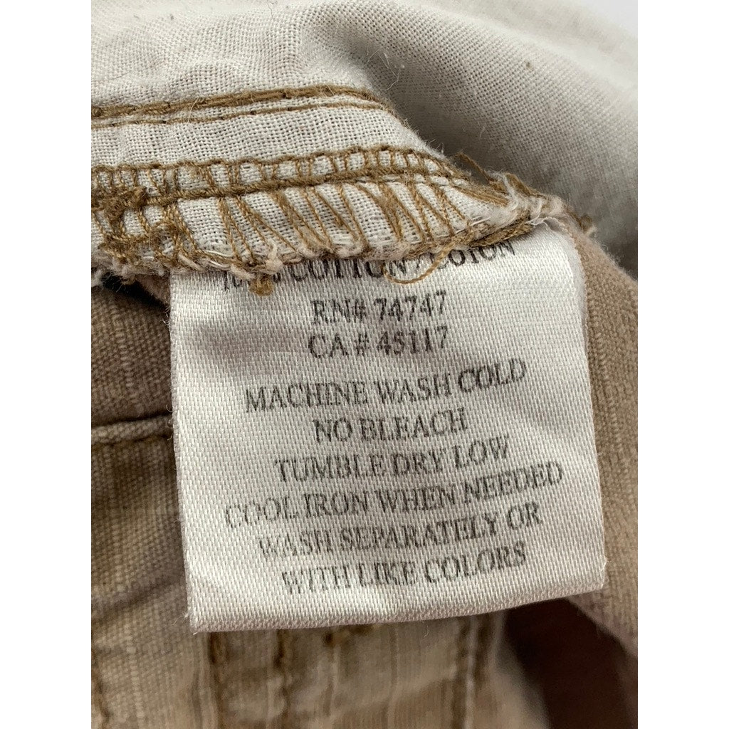 BASS PRO SHOPS REDHEAD Men's Tan Cargo Straight Leg Pants SZ 38X34