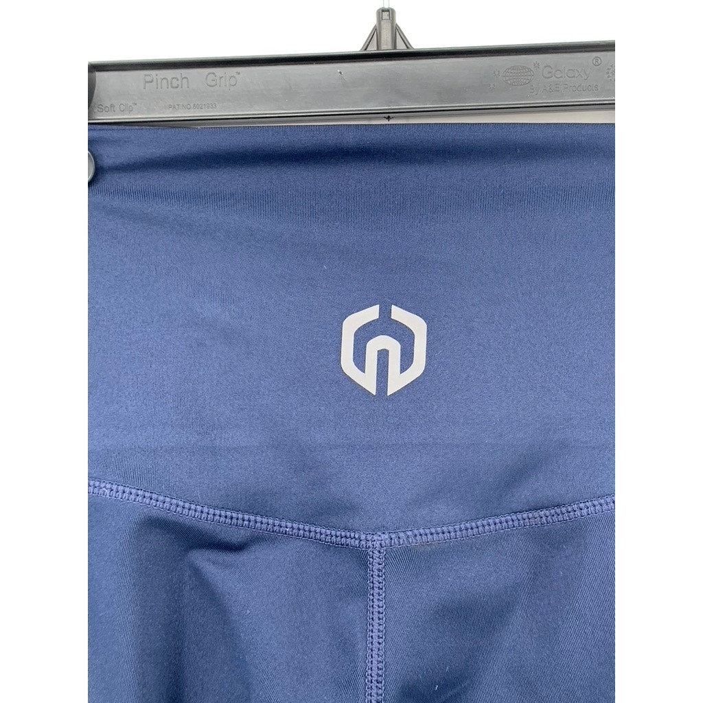 BORN PRIMITIVE Womens Navy Activewear  Exercise Leggings SZ S