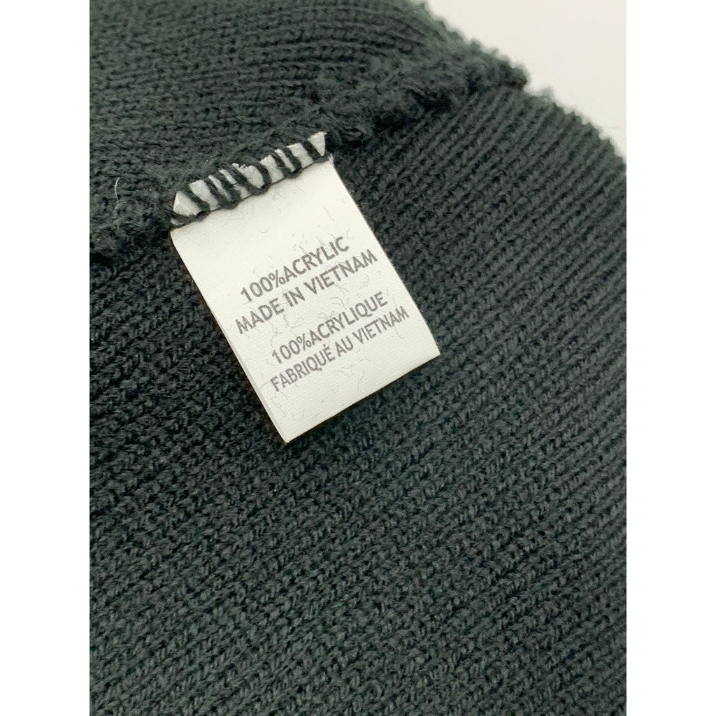 UNBRANDED Black-Yellow Embroidered Spanish Logo Beanie SZ OS