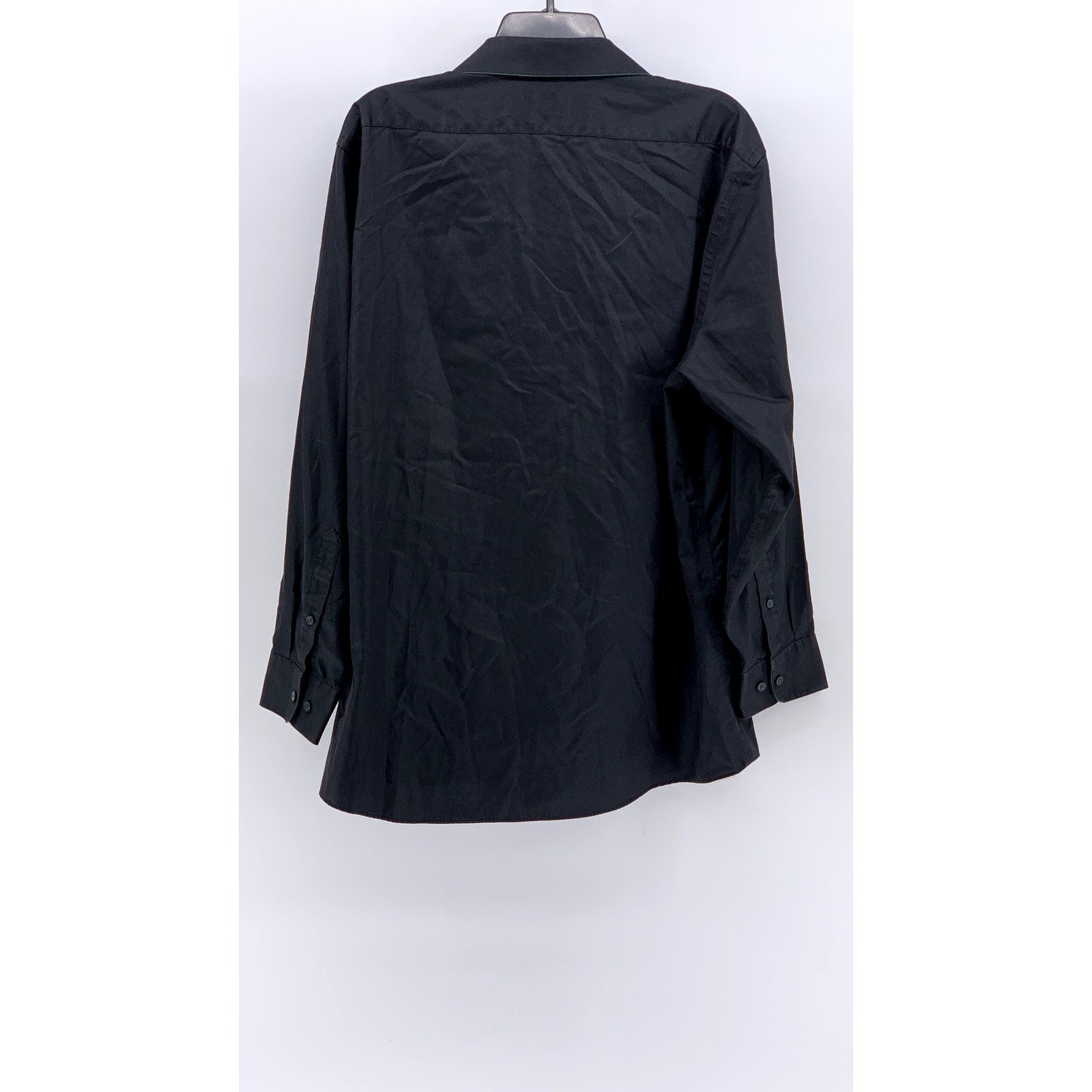 ARROW Men's Black Classic Fit Button-Up Long Sleeve Shirt SZ 16.5 32/33