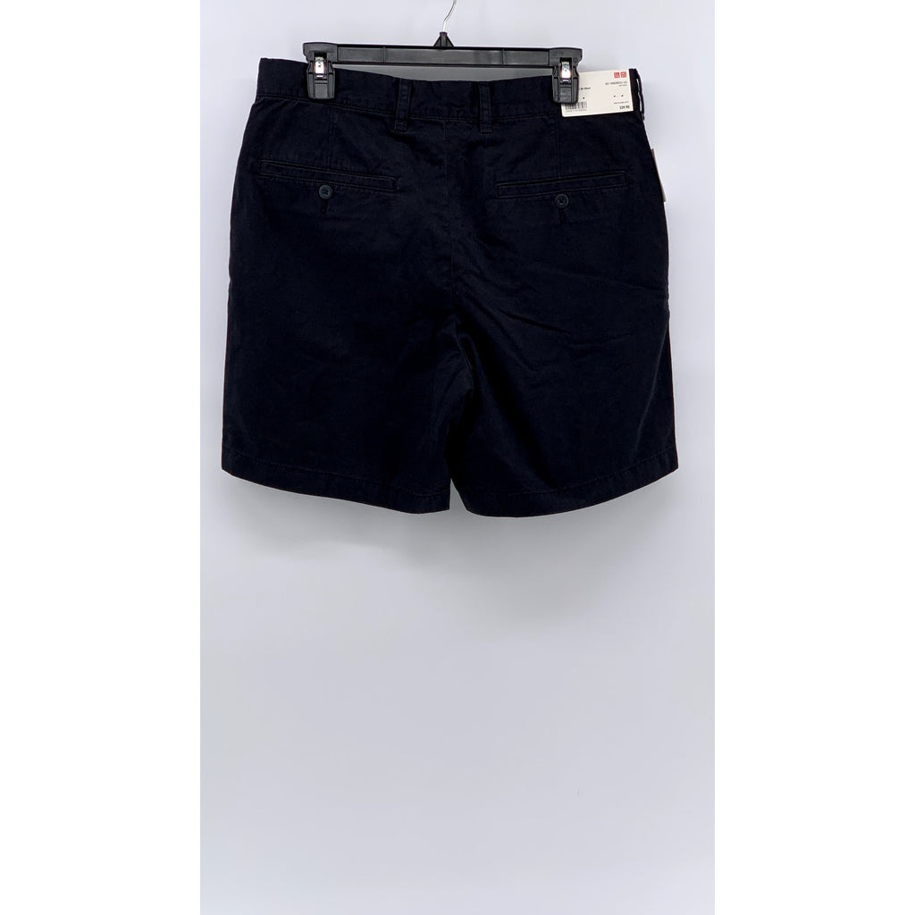 UNIQLO Men's Navy Regular-Fit Chino Shorts SZ M