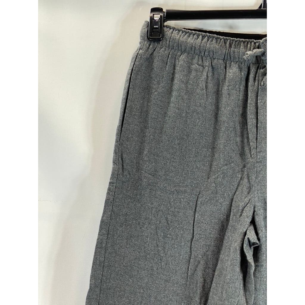 EDDIE BAUER Men's Dark Smoke Cotton Classic-Fit Drawstring Sleep Pant SZ L