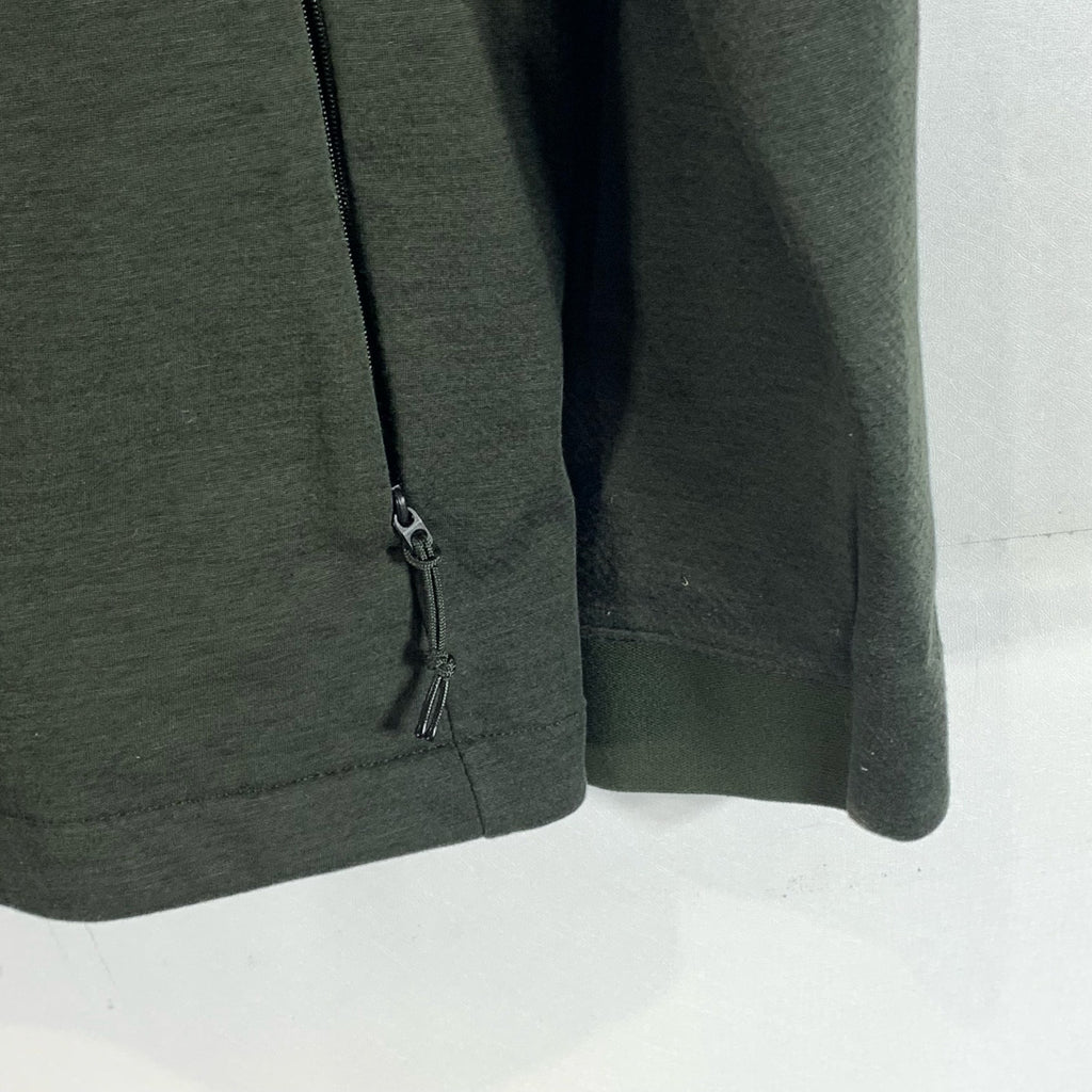 UNDER ARMOUR Men's Green UA Hybrid Anorak Hooded Pullover Windbreaker Jacket SZL