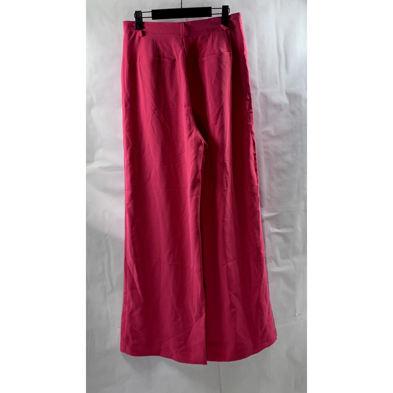 FOREVER 21 Women’s Fuchsia Long Wide-Leg Pant SZ L