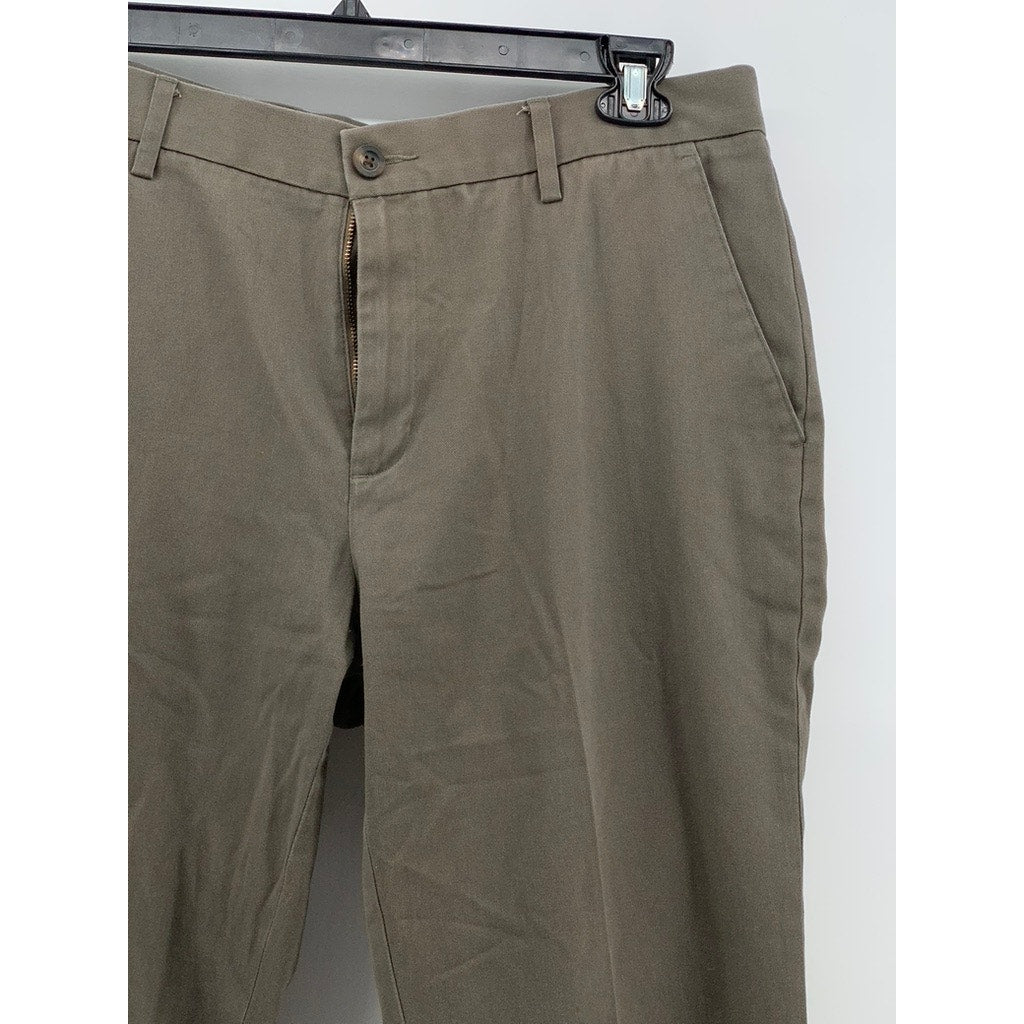 AMAZON ESSENTIALS Men's Taupe Straight-Leg Chino Pants SZ 35X30