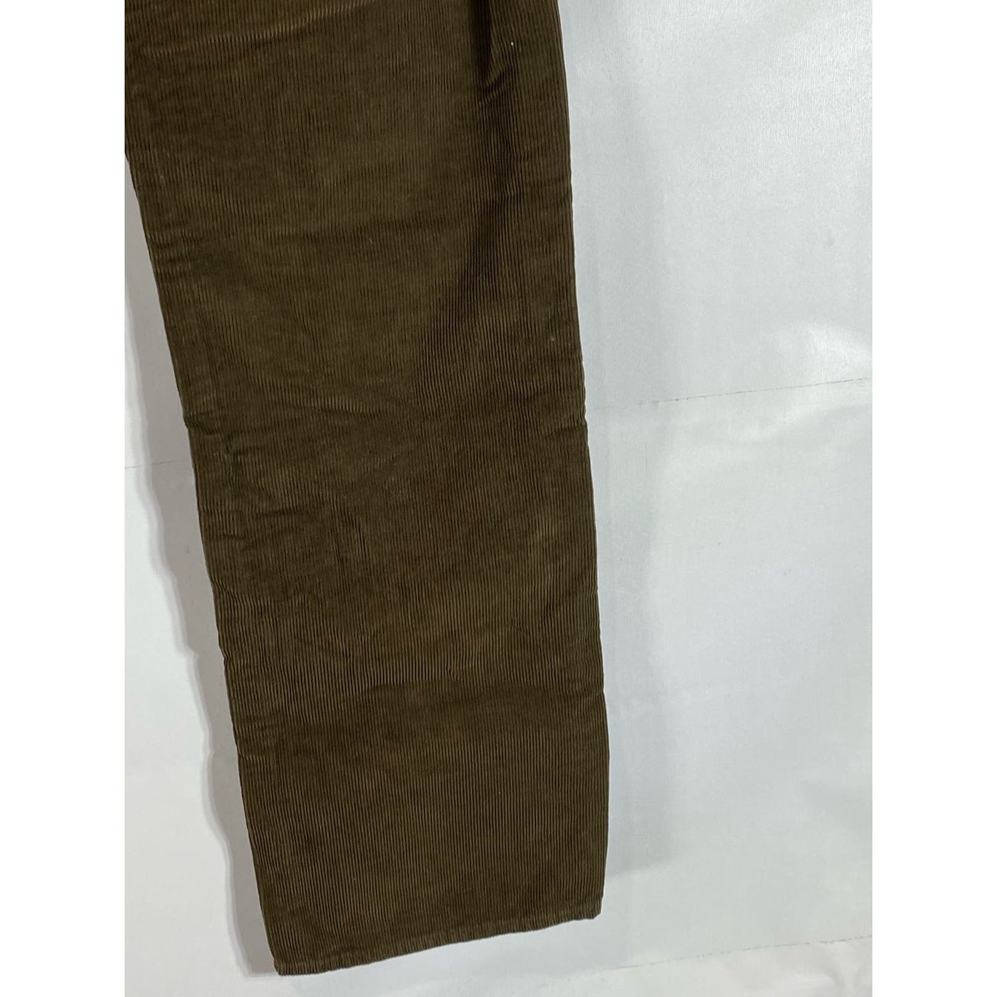 J. CREW Men's Brown Slim-Straight Corduroy Five-Pocket Pant SZ 33X32