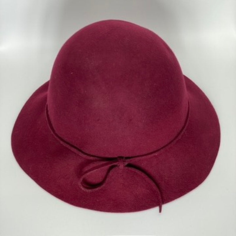 CALLANAN MILLENARY Women's Burgundy American Style Wool Hat OS
