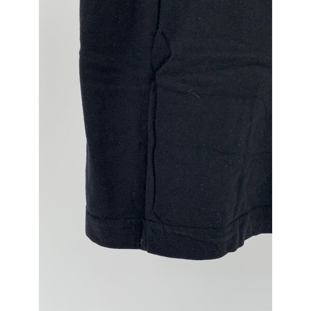 AMERICAN APPAREL Men's Black Casual Crewneck Graphic Short Sleeve T-Shirt SZ S