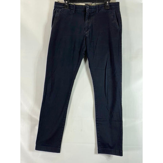 J. CREW Men's Navy Stretch 484 Slim-Fit Chino Pants SZ 32X32
