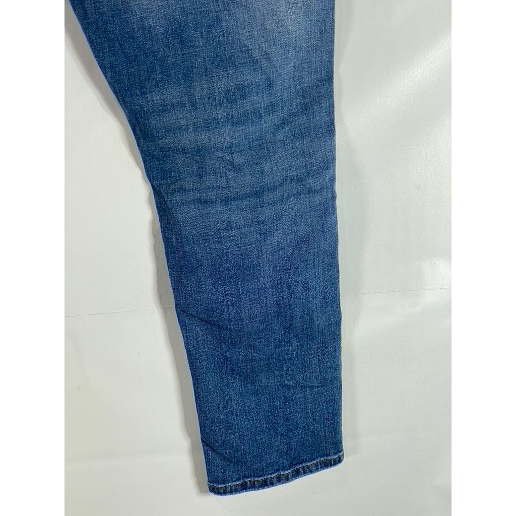 TOMMY HILFIGER JEANS Men's Blue Denim Athletic-Fit Five-Pocket Jeans SZ 33X30