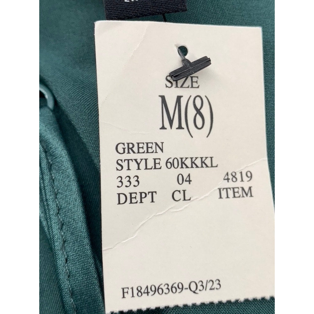 ART CLASS Girls' Dark Green Satin Tank Top SZ M(8)