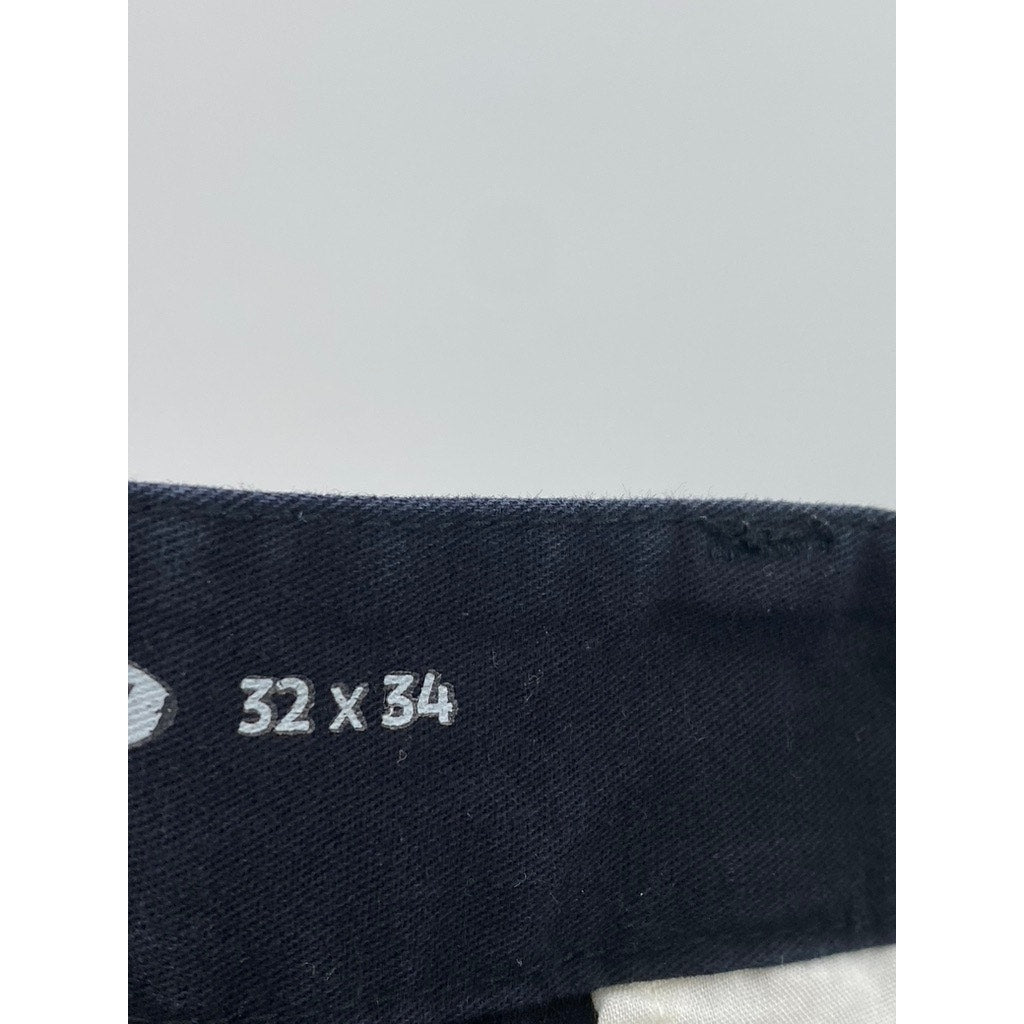 OLD NAVY Men's Black Jack Solid Ultimate Slim Tech Chino Pants SZ 32x34