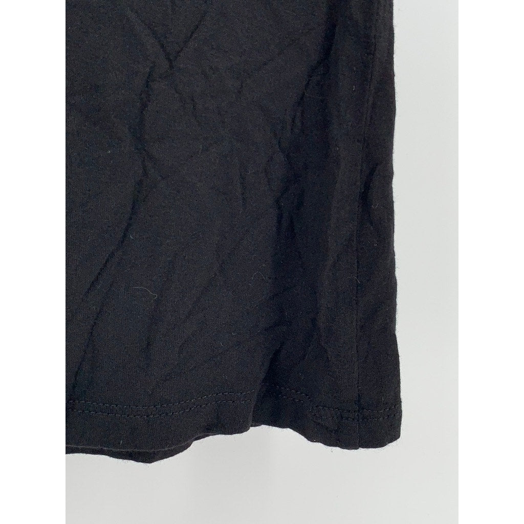 INC INTERNATIONAL CONCEPTS Women's Black Mesh Lace Short Sleeve Top SZ S