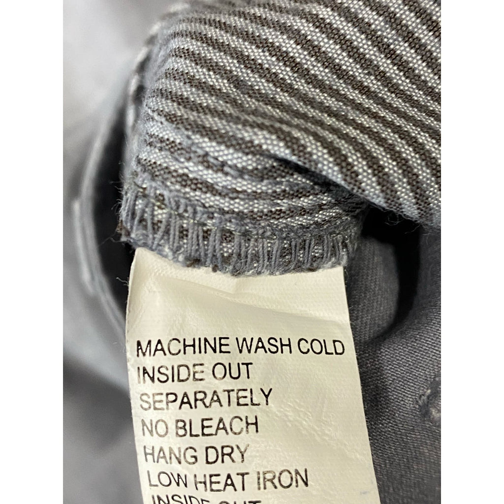 UNTUCKIT Men's Kenzo Gray Straight-Leg Pima Cotton Five-Pocket Jean SZ 32X32