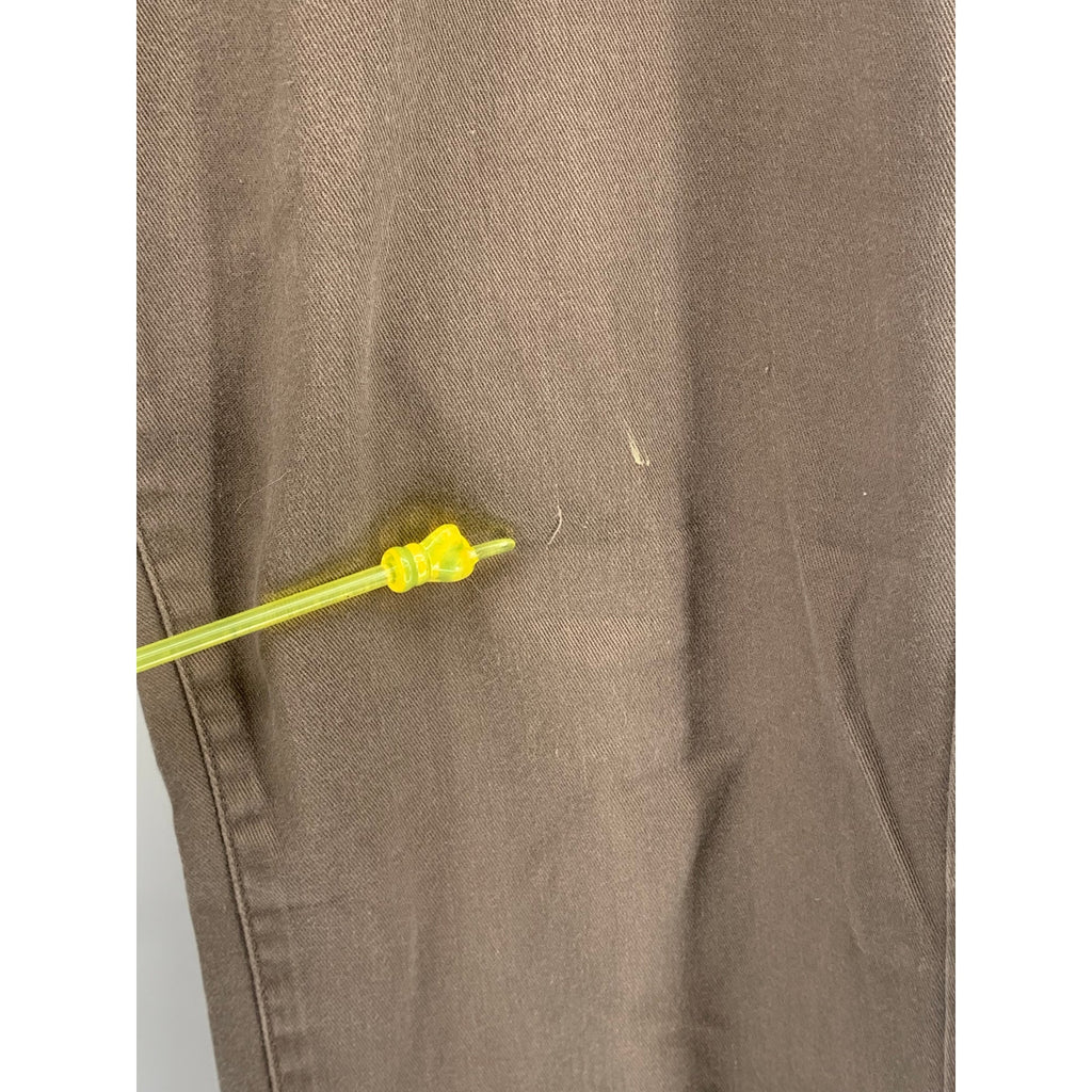 VOLCOM Men's Tan Solid Straight-Leg Modern Fit Chino Pants SZ 31