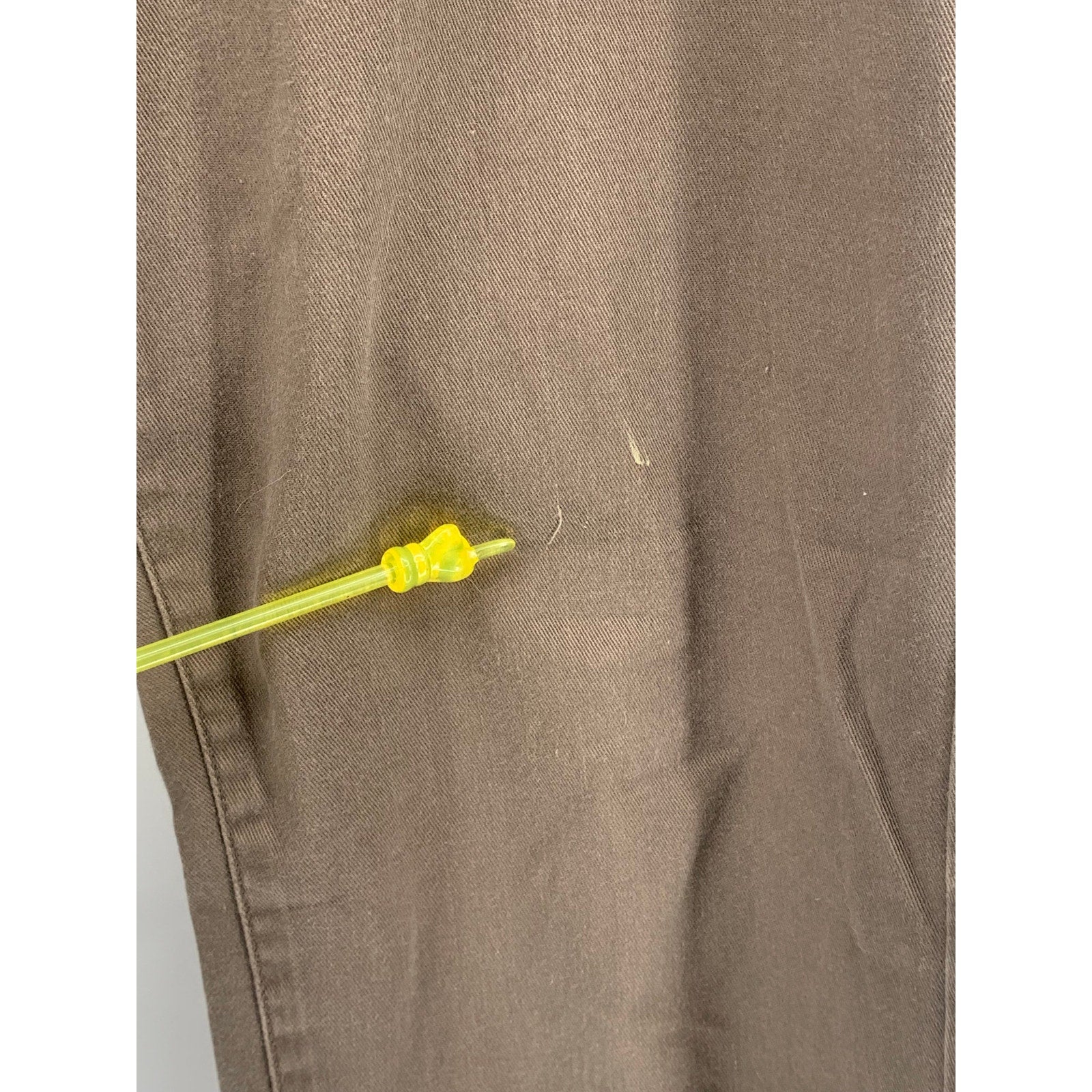 VOLCOM Men's Tan Solid Straight-Leg Modern Fit Chino Pants SZ 31