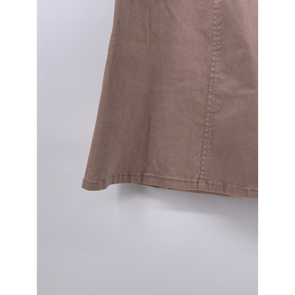 CELEBRITY PINK Women’s Dusty Rose Button-Front Denim Mini Skirt SZ 13/31