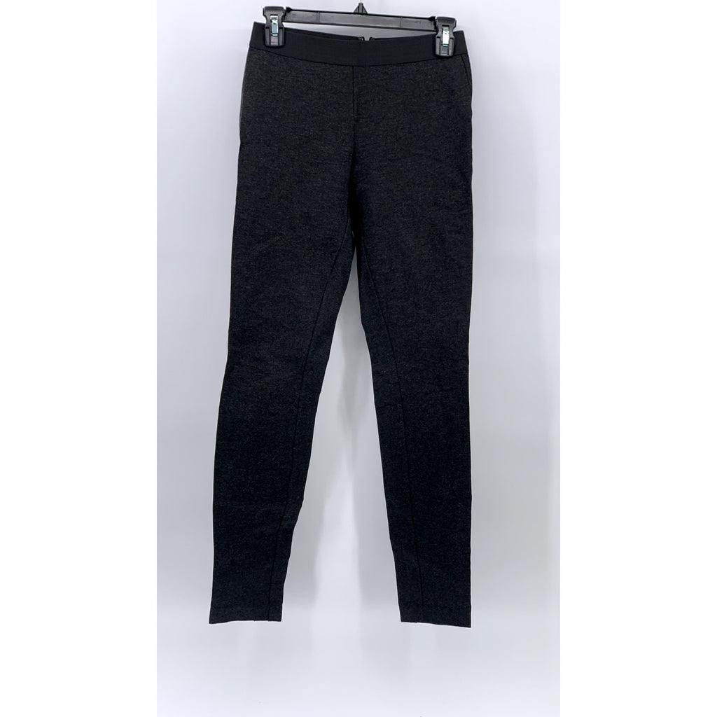 J.CREW Women's Charcoal Gray Regular-Fit Back-Zipper Skinny-Leg Pant SZ 2