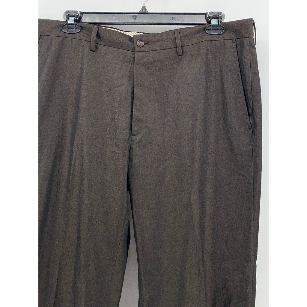 UNBRANDED Men's Brown Straight Leg Pants SZ 38X30
