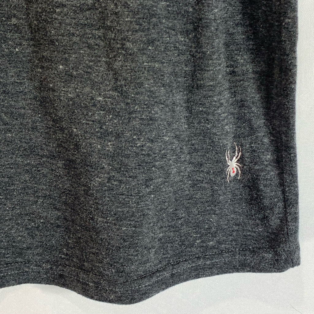 SPYDER Men's Charcoal Crewneck Short Sleeve T-Shirt SZ M