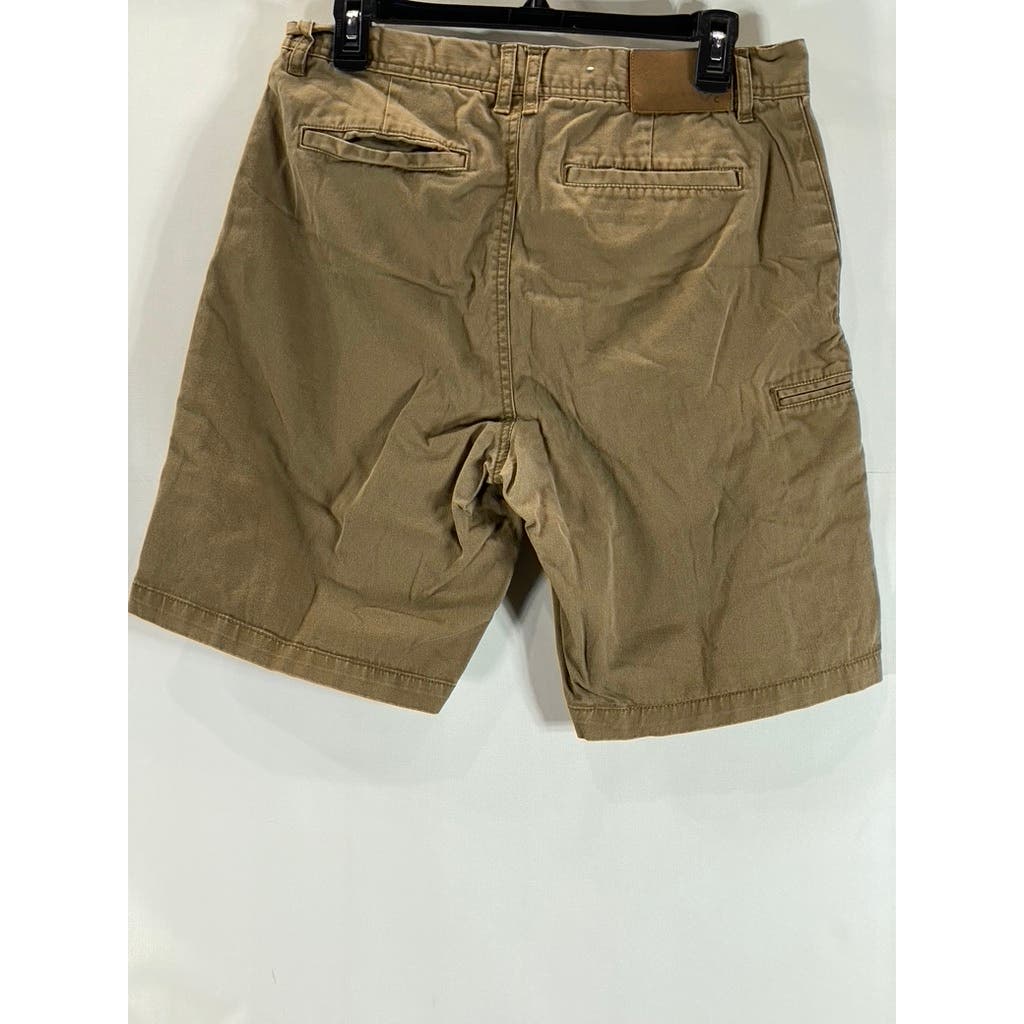 STANDARD CLOTH Men's Tan Skinny Four-Pocket Chino Shorts SZ 32