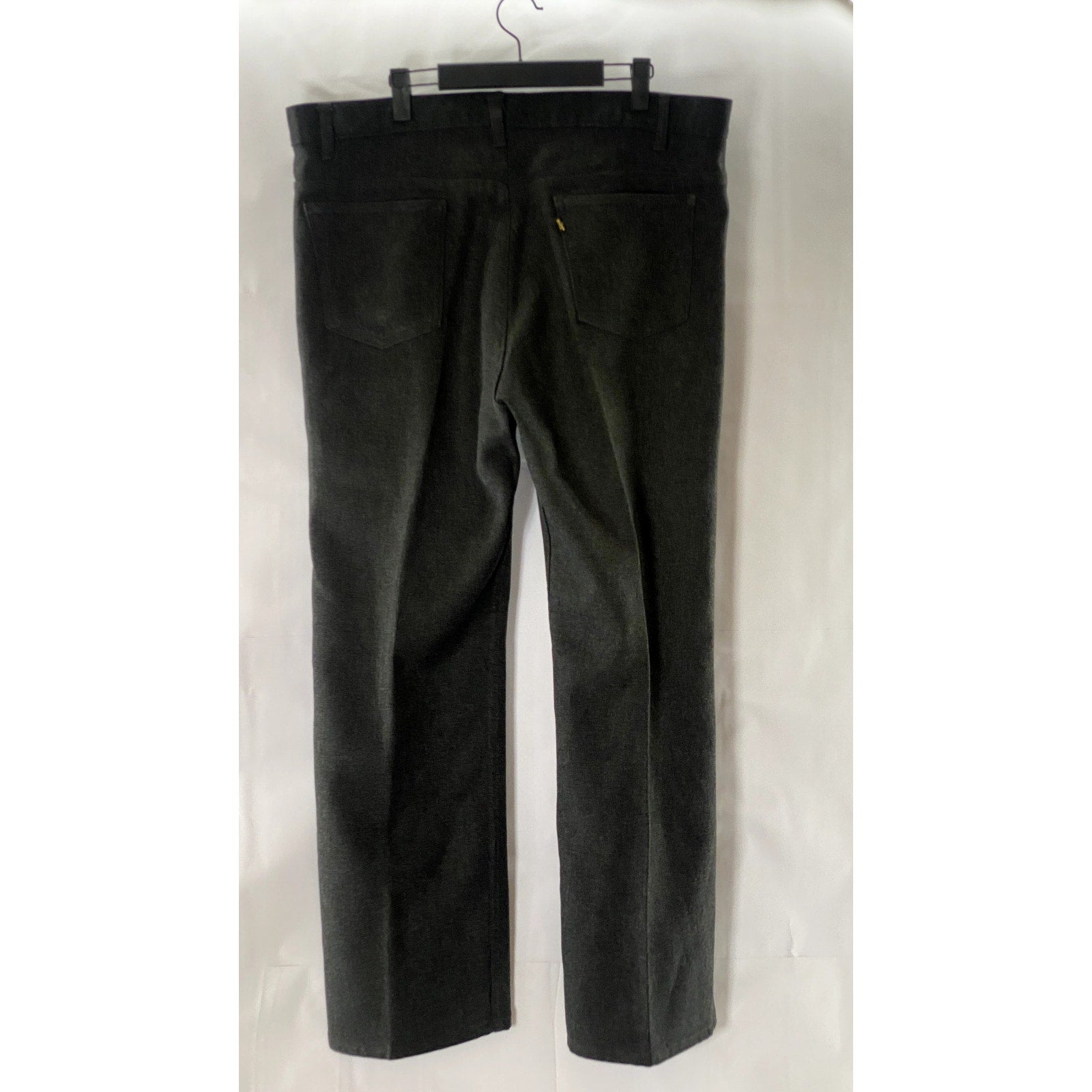 LEVI'S Men's Charcoal Gray Straight-Leg Four-Pocket Pants 40x30