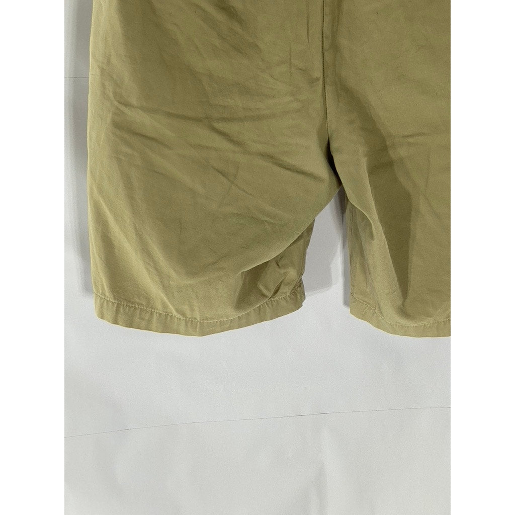 GAP Men's Tan Regular-Fit Chino Shorts SZ 33