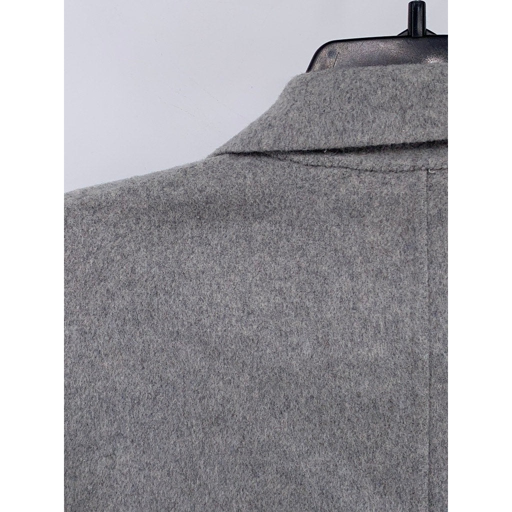 ALLSAINTS Men's Gray Wool Two-Button Coat SZ S