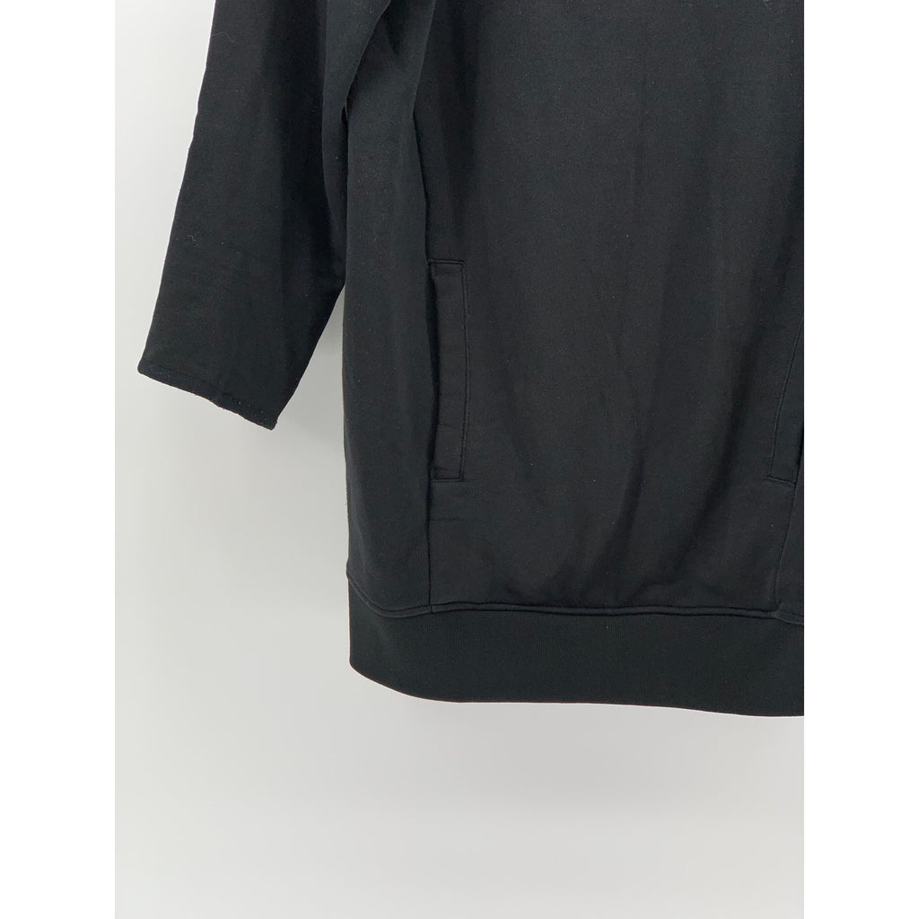 GENUINE PEOPLE Women's Black Crewneck Long Sleeve Mini Sweater Dress SZ M