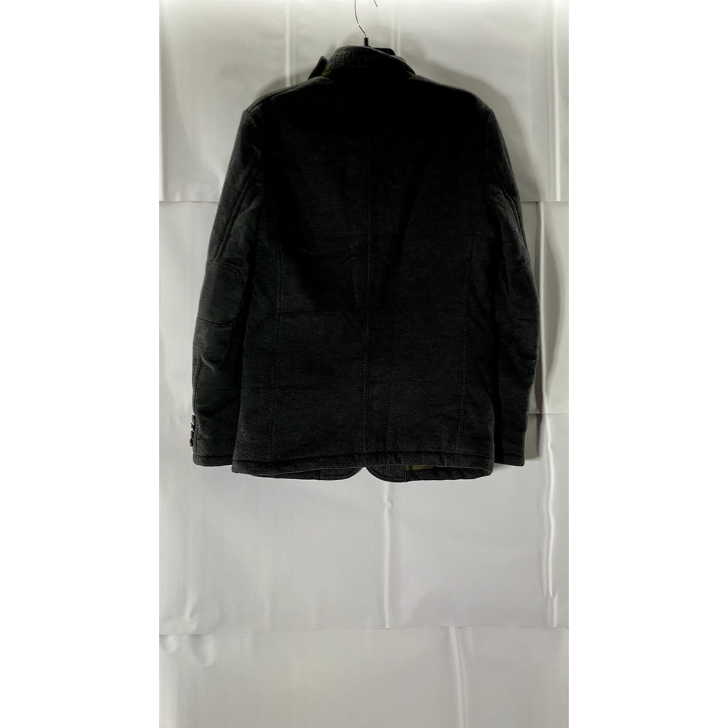 SERIES; URBAN GENERATION Men's Charcoal Button-Front Jacket SZ 95(M)