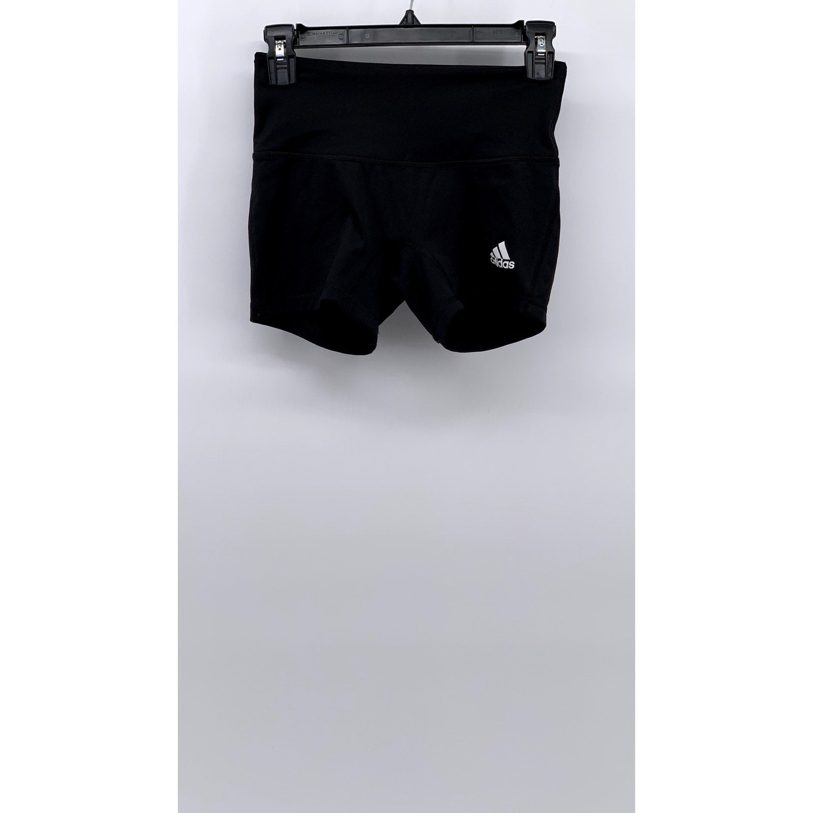 ADIDAS Women's Black Aeroready Logo Active Bike Shorts SZ XS
