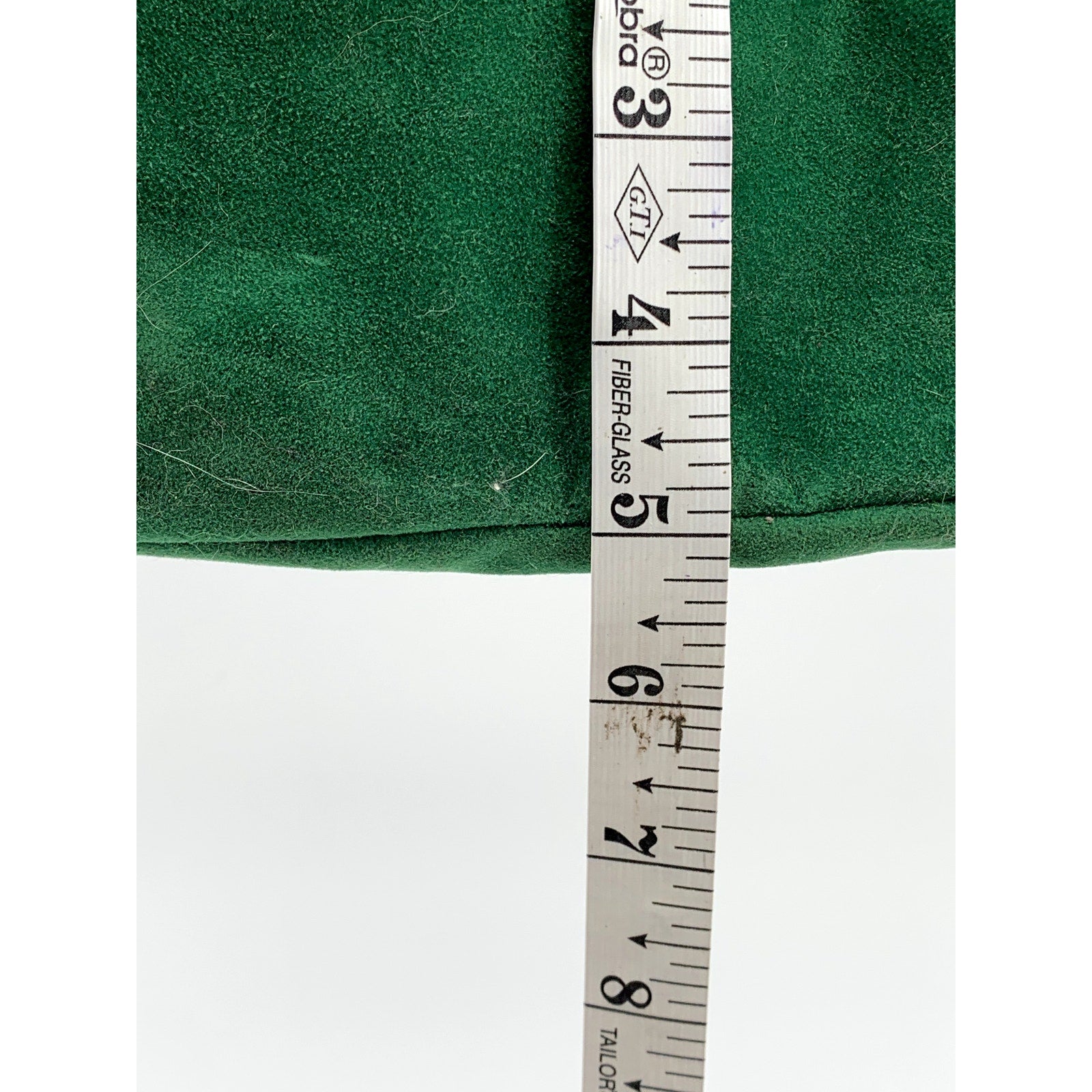 TWIGGY LONDON Women's Vintage Dark Green Suede Leather Shoulder Bag