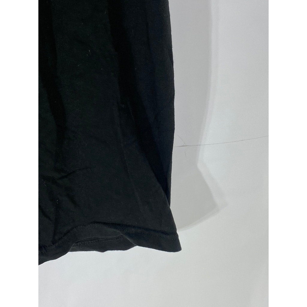 KATSU X STAR Men's Black Crewneck Short Sleeve Graffiti Graphic T-Shirt SZ M