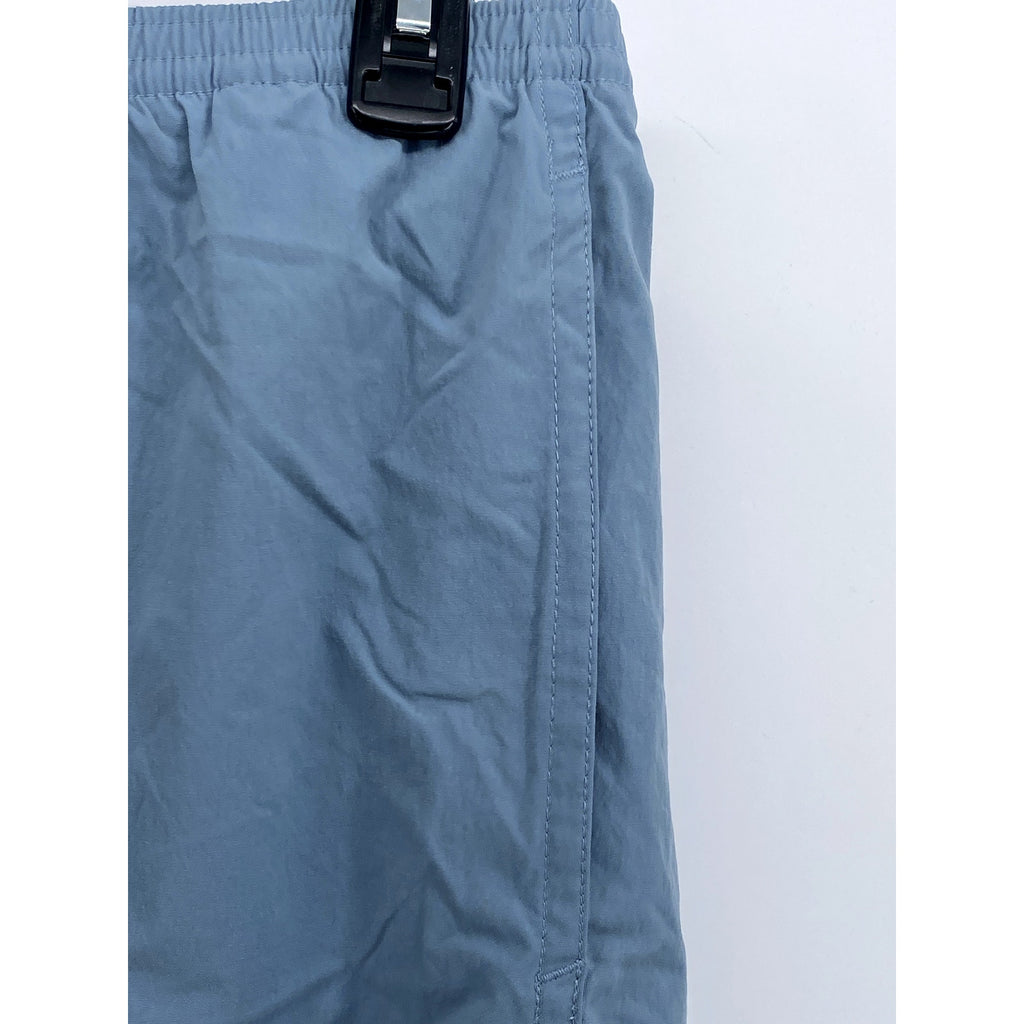 PATAGONIA Men's Blue Solid Elastic Waist 5" Pull-On Mesh Baggies Shorts SZ 2XL